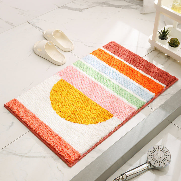 Decorative Plush Bath Mat