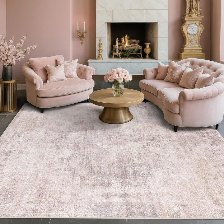 Vintage Inspired Worn Carpet