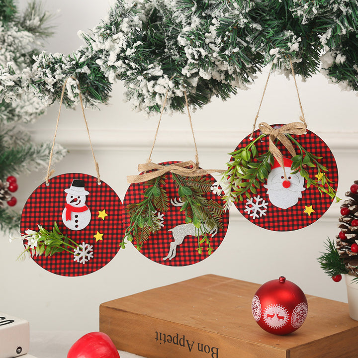 Decorative Christmas ornaments with snowman motif Kalsten