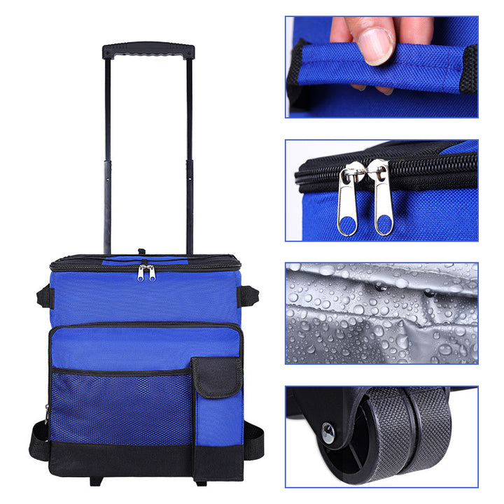Women’s cooler trolley with expandable storage Kalsten