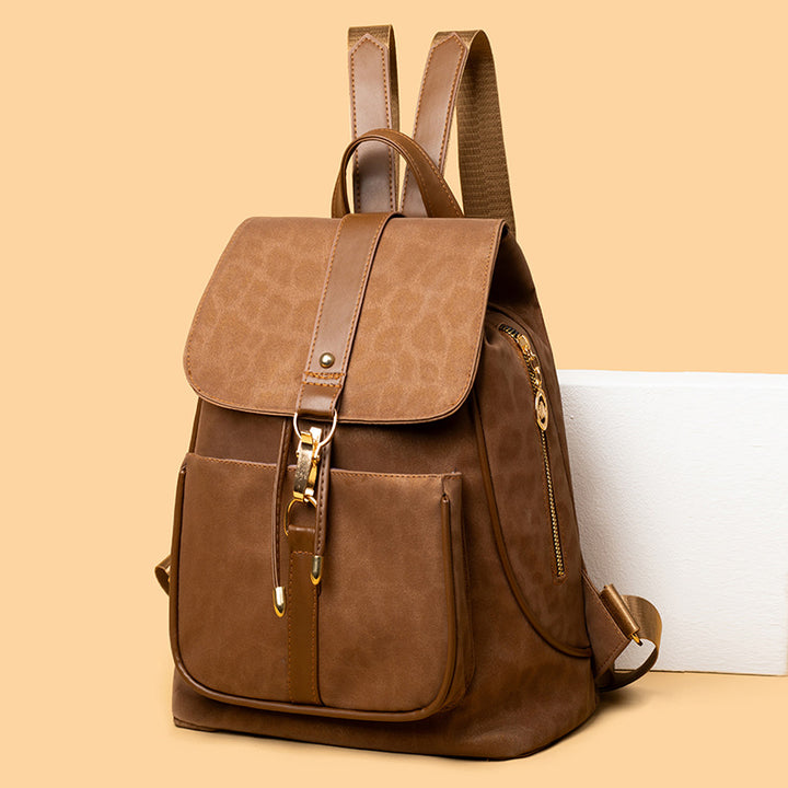 Vintage Leather Backpack Kalsten