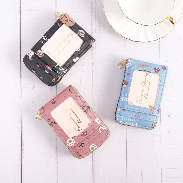 Cute Cartoon Print Card Holder