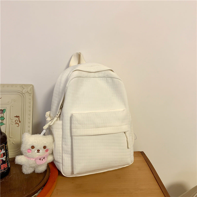 Textured Quilted Backpack
