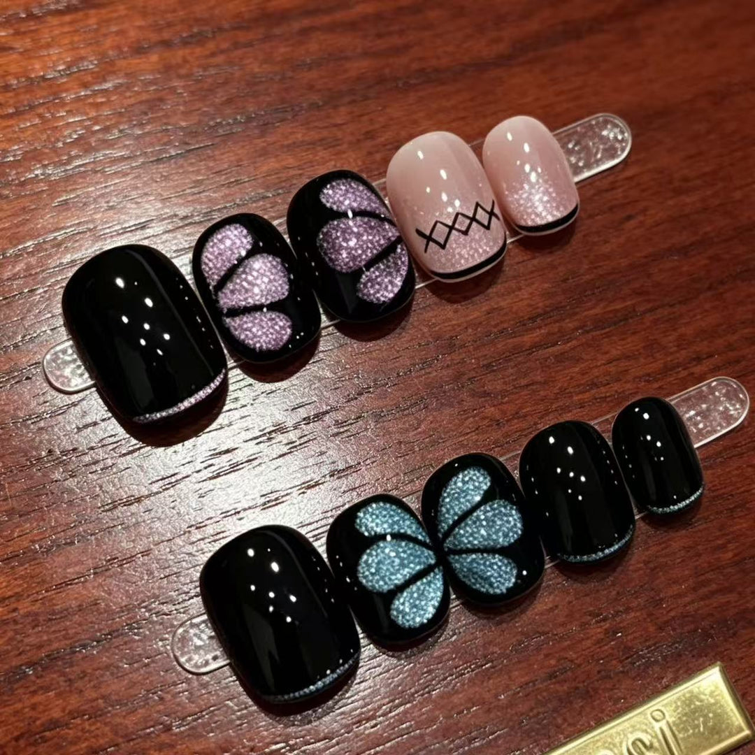 Premium Decorative Press-On Nail Art Kalsten