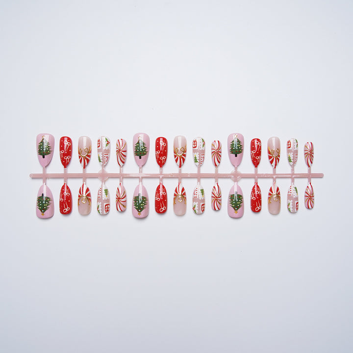 Artfully Designed Christmas Art Nails Kalsten