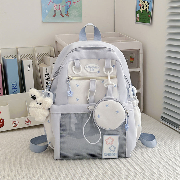 Cute Star Patterned Backpack