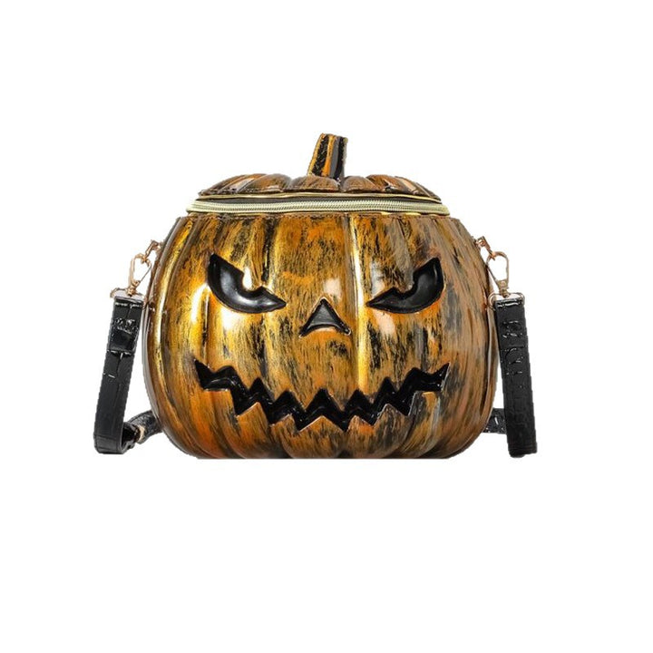 Novelty Pumpkin-Shaped Handbag