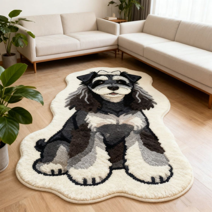 Cartoon Dog Theme Rug
