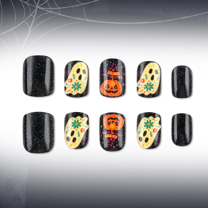 Halloween-Themed Press-On Nail Art Kalsten 1787542717