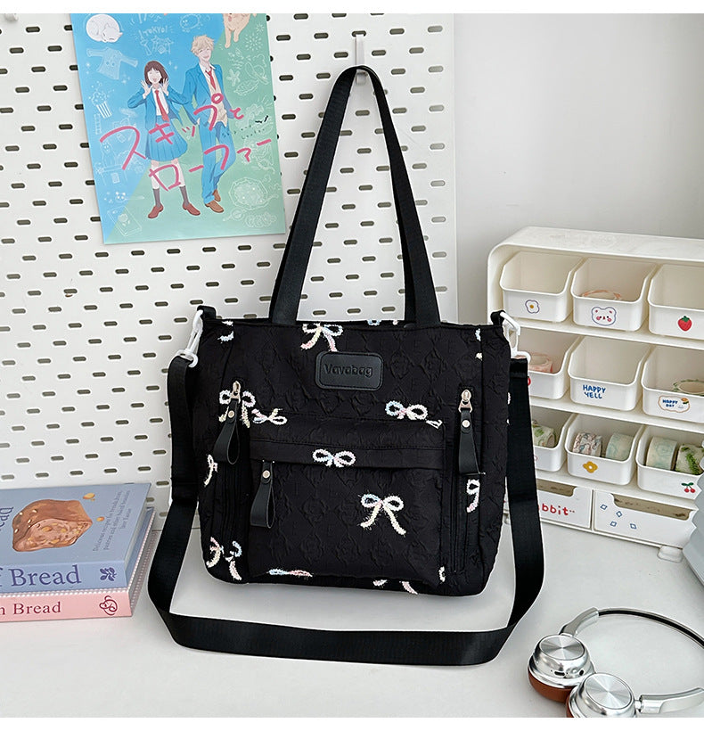 Stylish Quilted Multi-Pocket Backpack