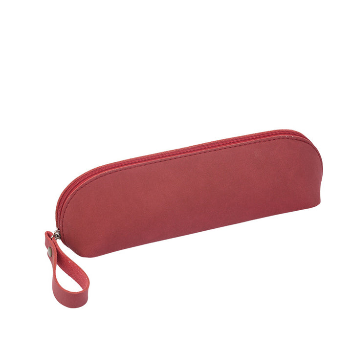 Sleek Leather Pencil Case