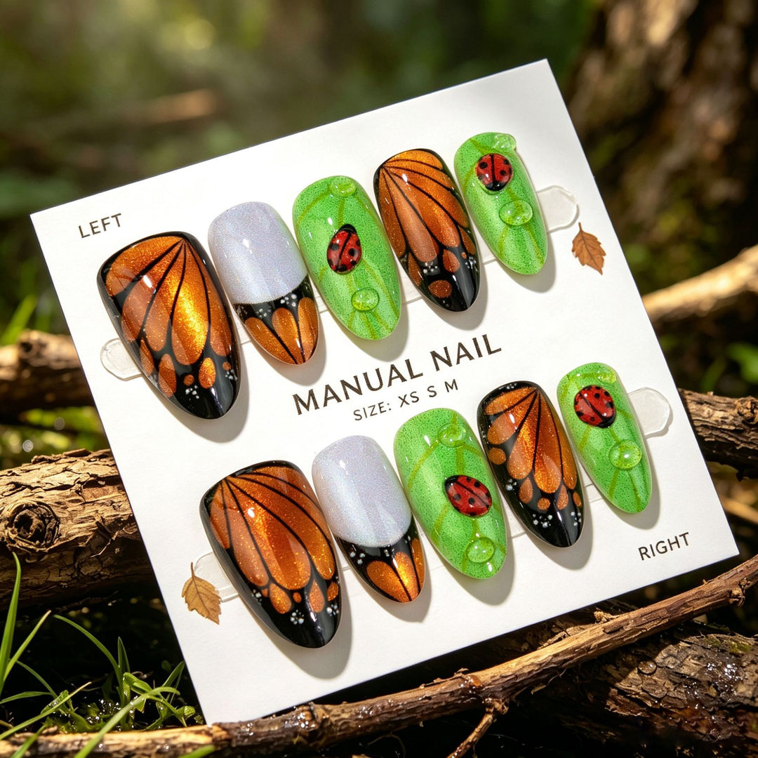 Artistic Manual 3D Press-On Nail Set