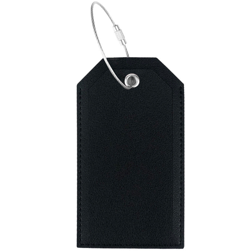 Women’s luggage tag made of durable leather with stainless steel closure Kalsten