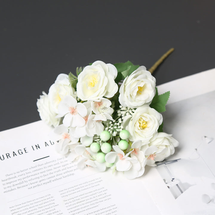 Lifelike Floral Arrangement