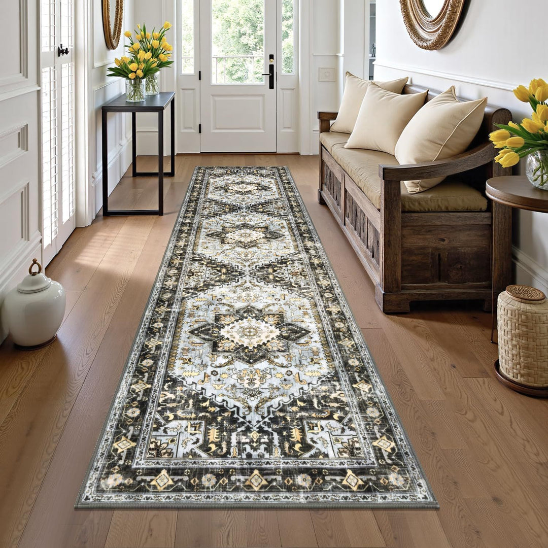 Vintage-Inspired Runner Rug