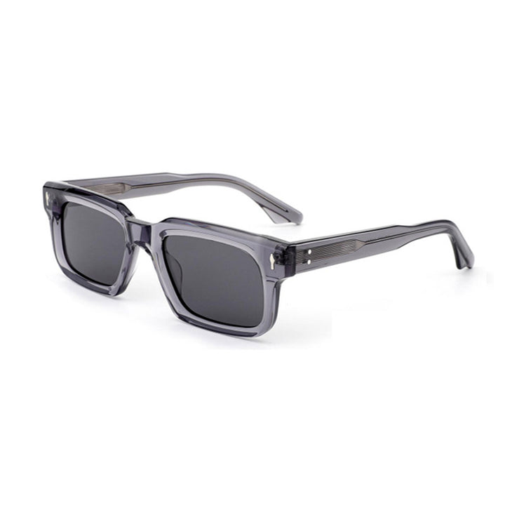 Ladies' fashionable sunglasses with clear frames and high-quality lenses Kalsten