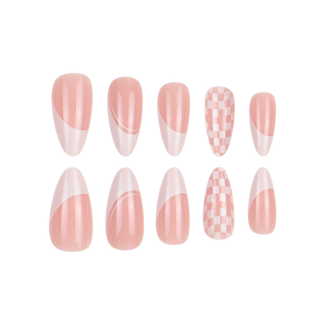 Elegant Stiletto Press-On Nail Extensions Kalsten