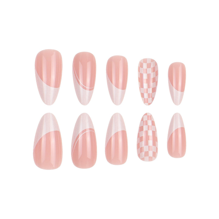 Elegant Stiletto Press-On Nail Extensions Kalsten