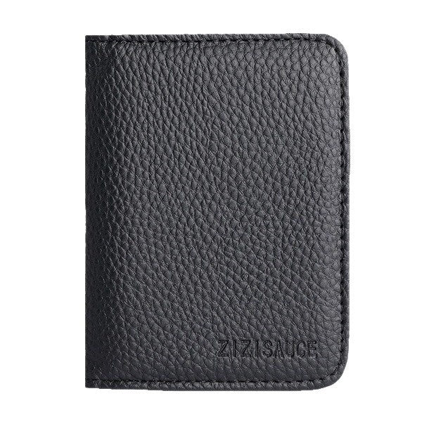 Premium Textured Leather Card Holder