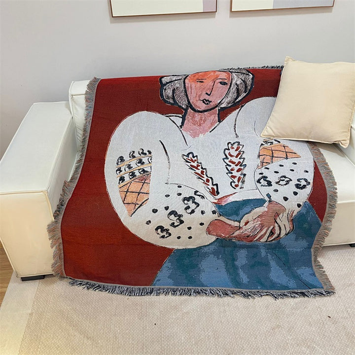 Artistic Abstract Wall Tapestry