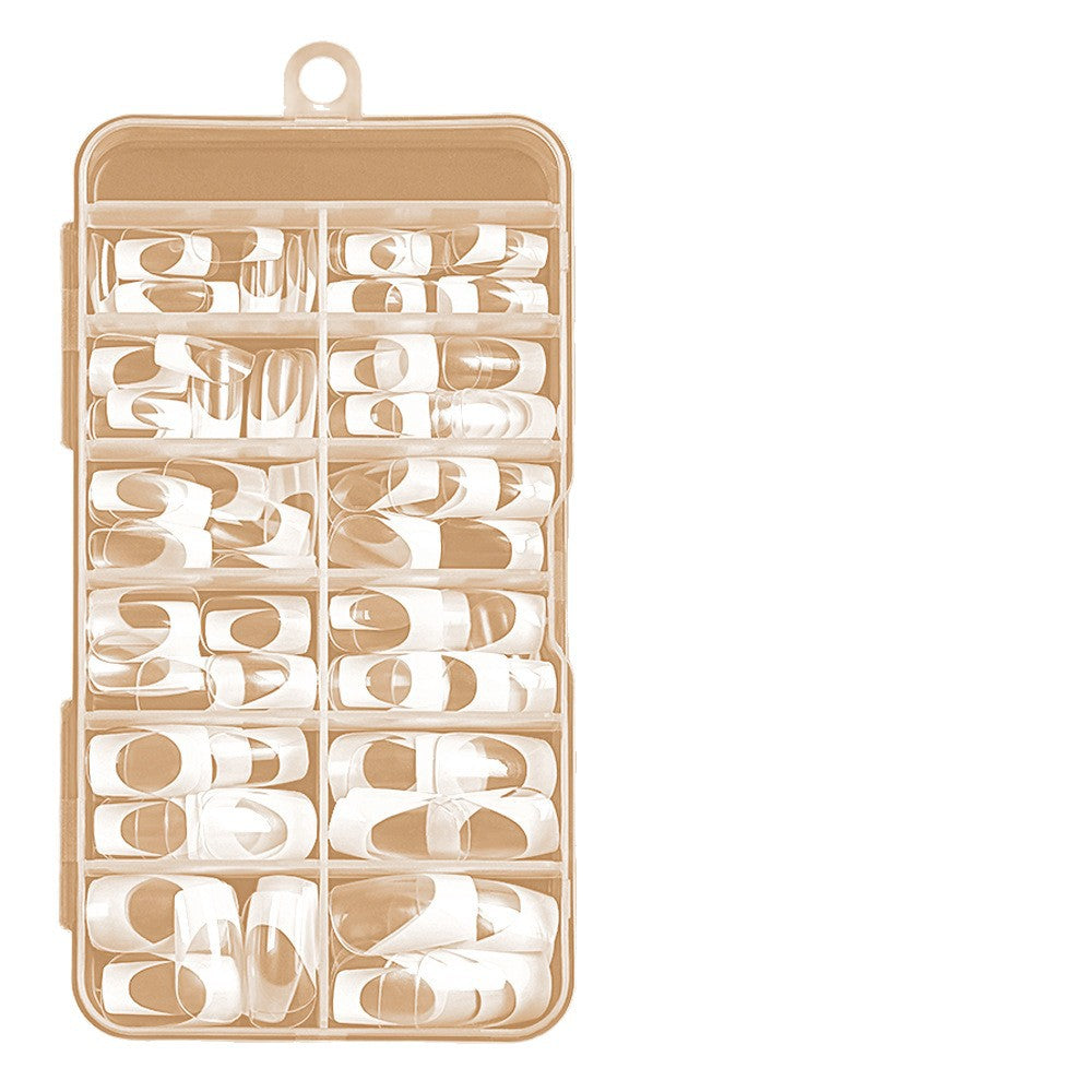 Elegant French Tip Press-On Nails Kalsten