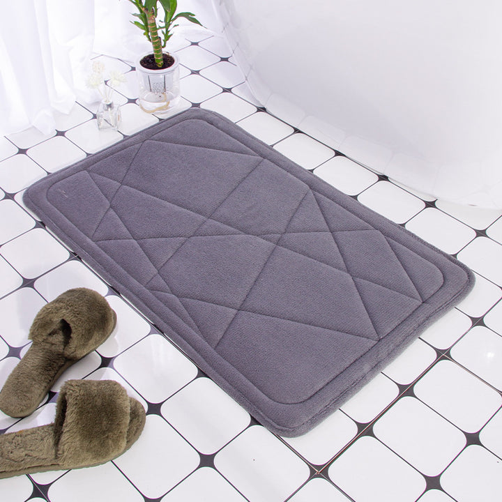 Plush Bath Mat Kalsten