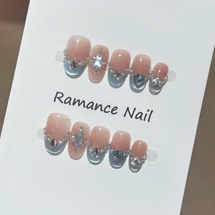 Elegant Press-On Nail Set Kalsten