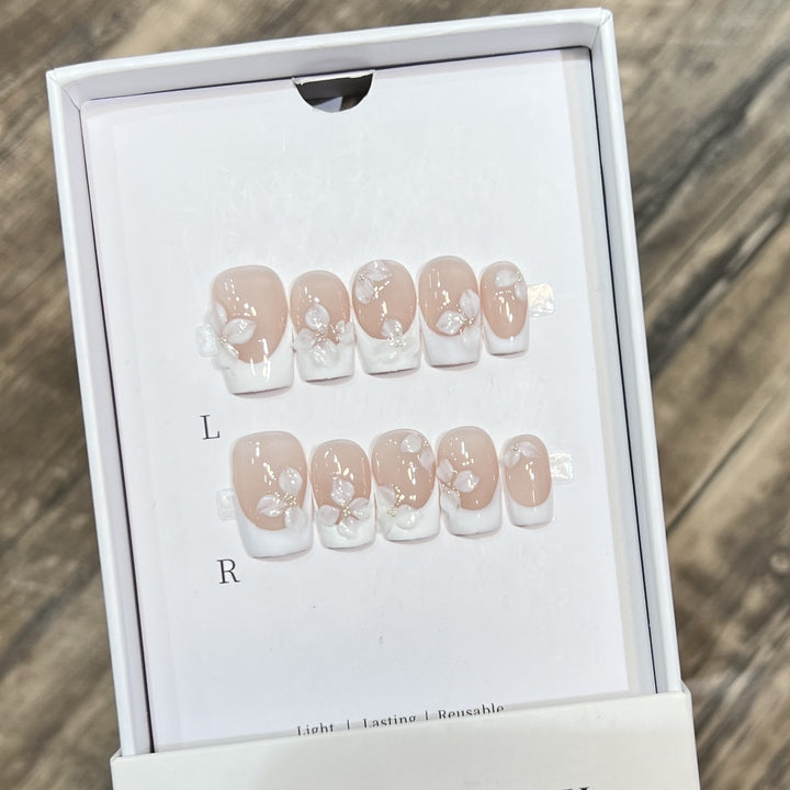 Floral Design Press-On Nail Art Kit Kalsten