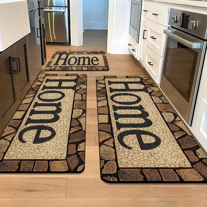 Stone-Inspired Decorative Area Mat Kalsten