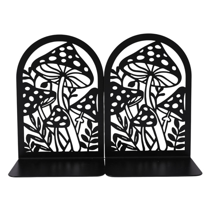 Elegant Floral Metal Bookends