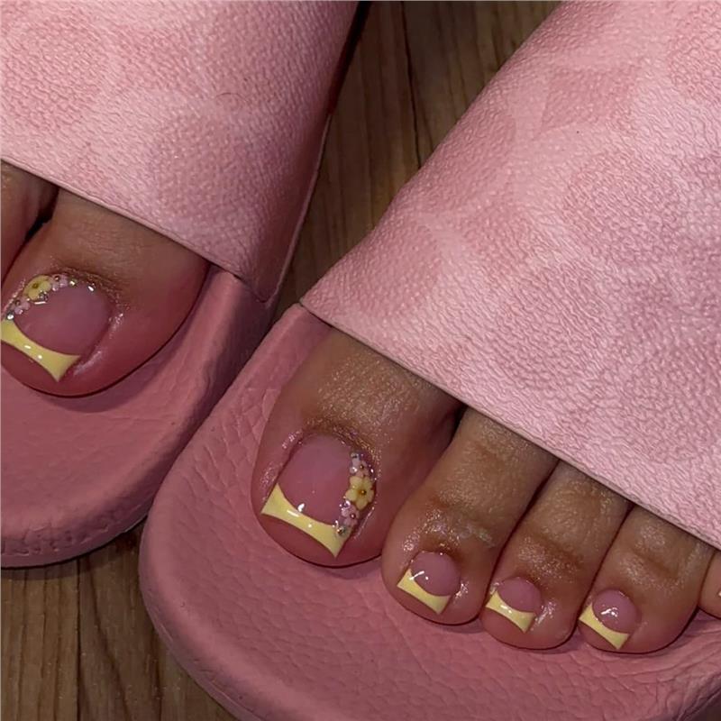 Decorative Press-On Toe Nails Kalsten