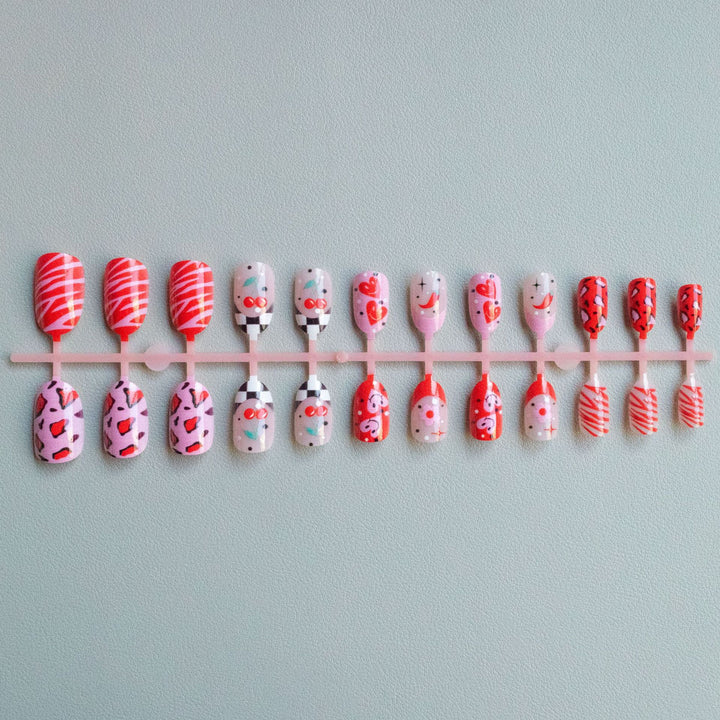 Whimsical Nail Art Design