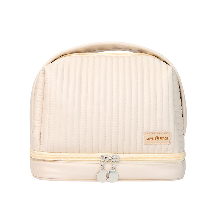 Elegant Quilted Makeup Case Kalsten