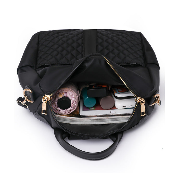 Quilted Multi-Compartment Backpack Kalsten