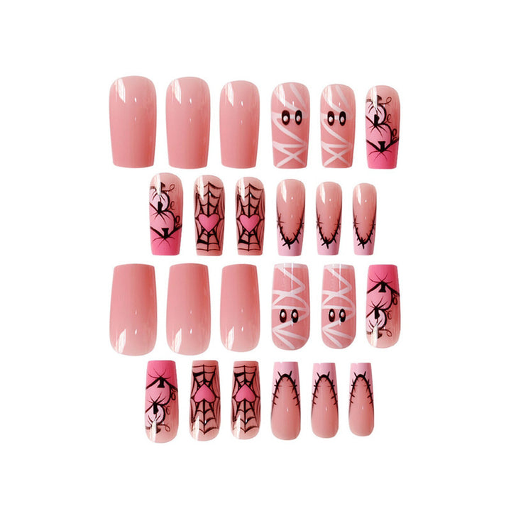 Thematic Halloween-Inspired Press-On Nail Art Extensions Kalsten