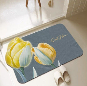 Leaf-Shaped Decorative Area Rug