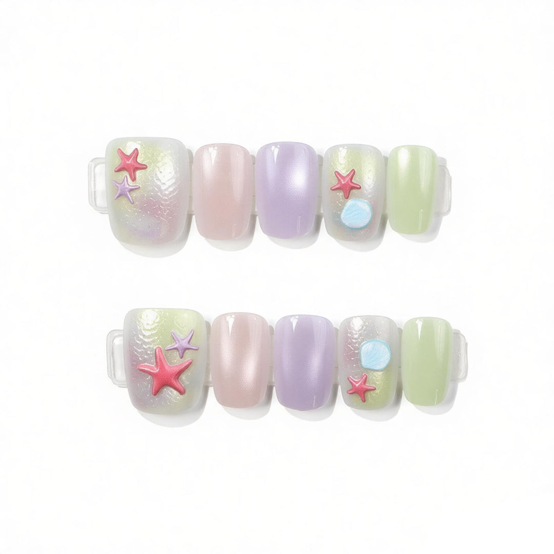 Ocean-Themed Nail Art Set Kalsten