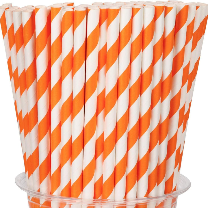 Disposable paper cups with Halloween pumpkin and ghost design stackable