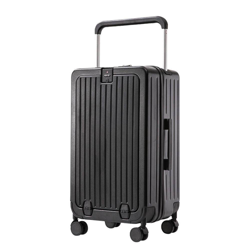 Compact Hard Shell Suitcase with 360-Degree Spinner Wheels