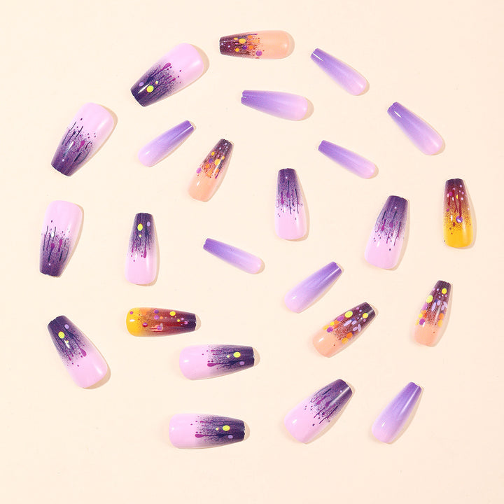 Artistic Gradient Nail Extensions Kalsten