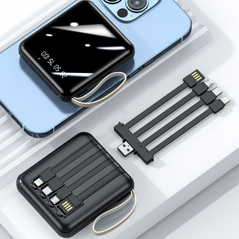 Compact power bank with integrated multi-port and digital display Kalsten