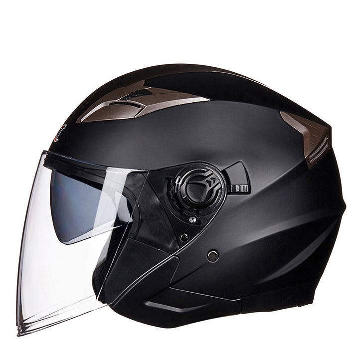 Full-Face Motorcycle Helmet with Integrated Visor Kalsten
