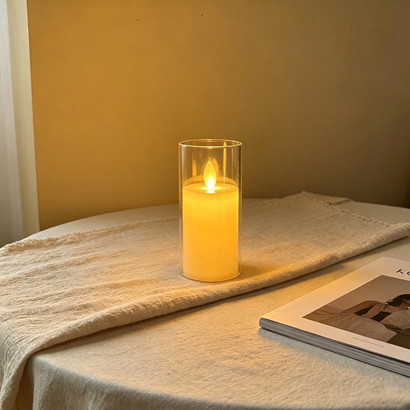 LED Scented Candle with Flame Effect Kalsten