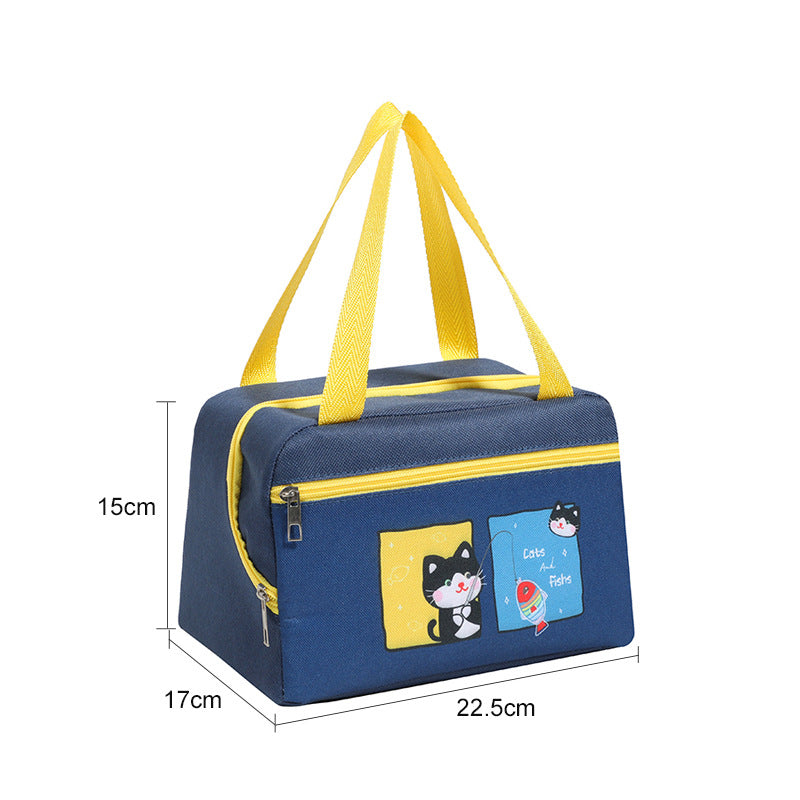 Cute Cartoon Insulated Lunch Pouch