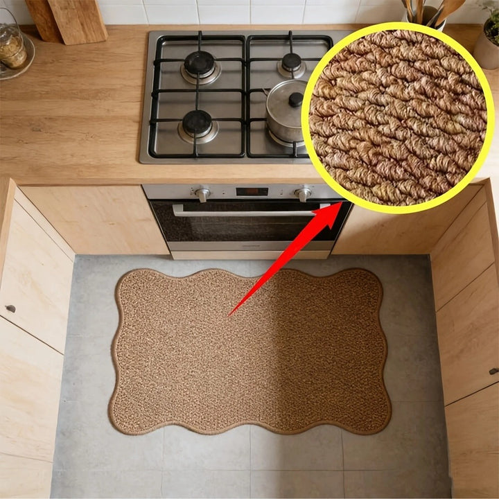 Textured Indoor Area Mat Kalsten