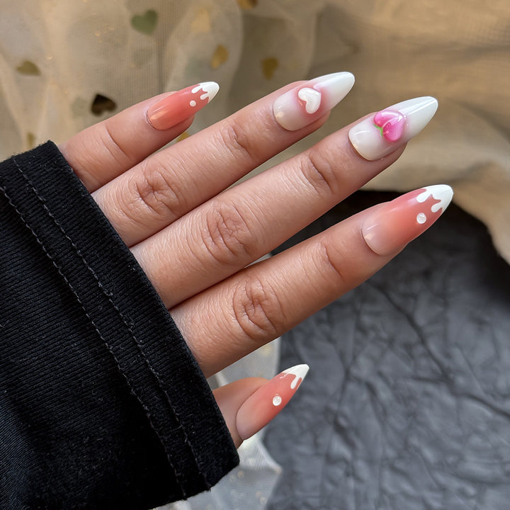 Decorative Press-On Nail Set Kalsten