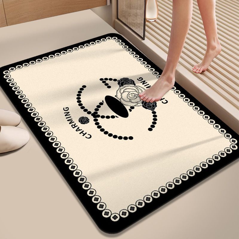 Decorative Bathroom Mat for Comfortable Floor Styling