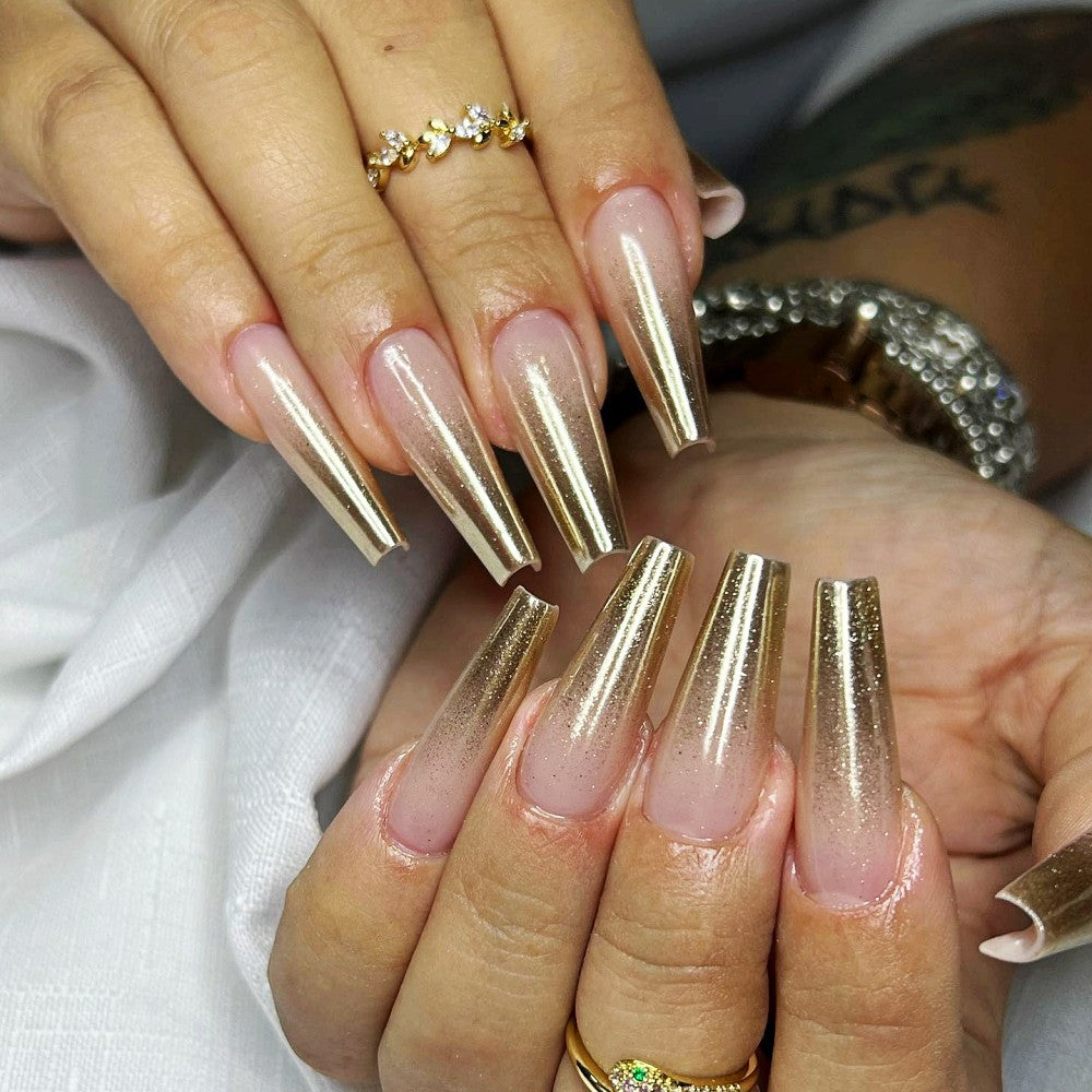 Artificial nails with elegant ombre effect Kalsten