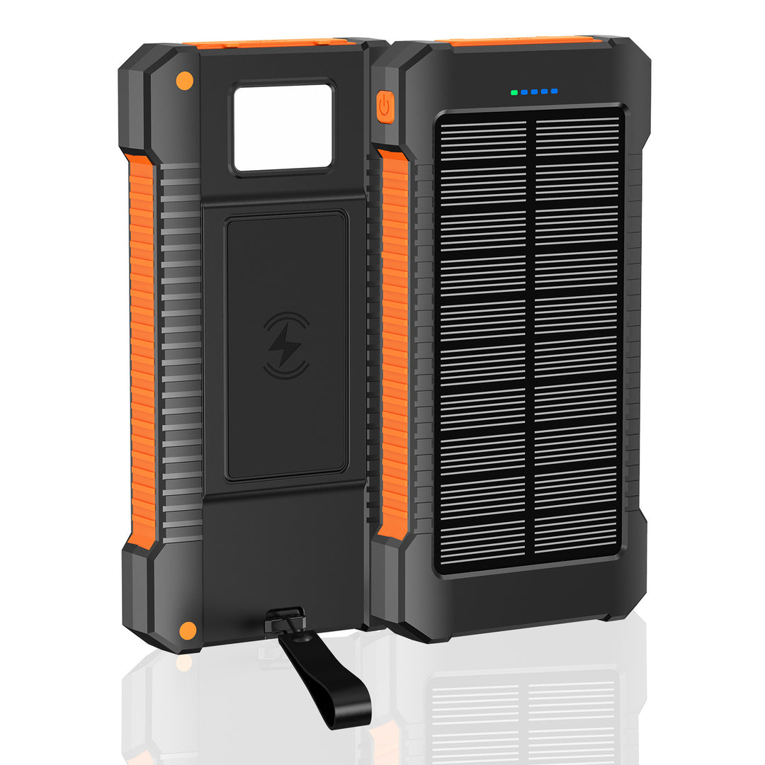 Solar Powerbank with Integrated LED Light and Compass Kalsten