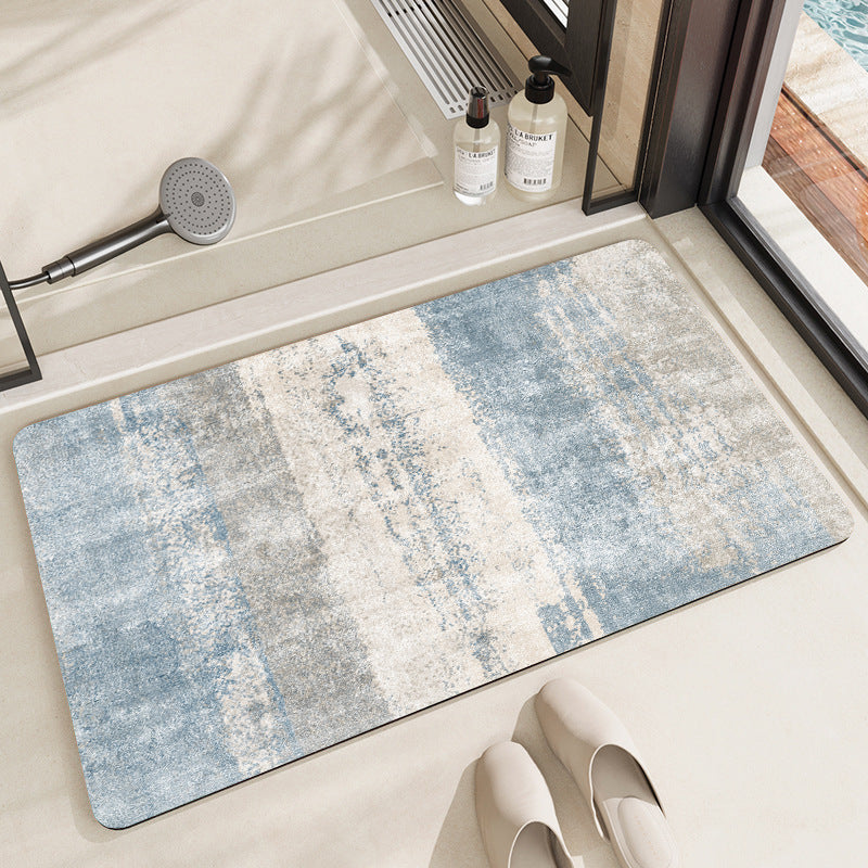 Modern Abstract Leaf Design Area Rug Kalsten